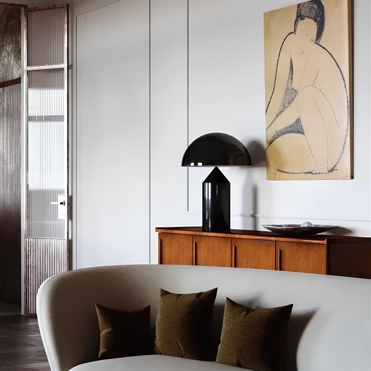 Dimmbarer Pilz-Tischleuchte