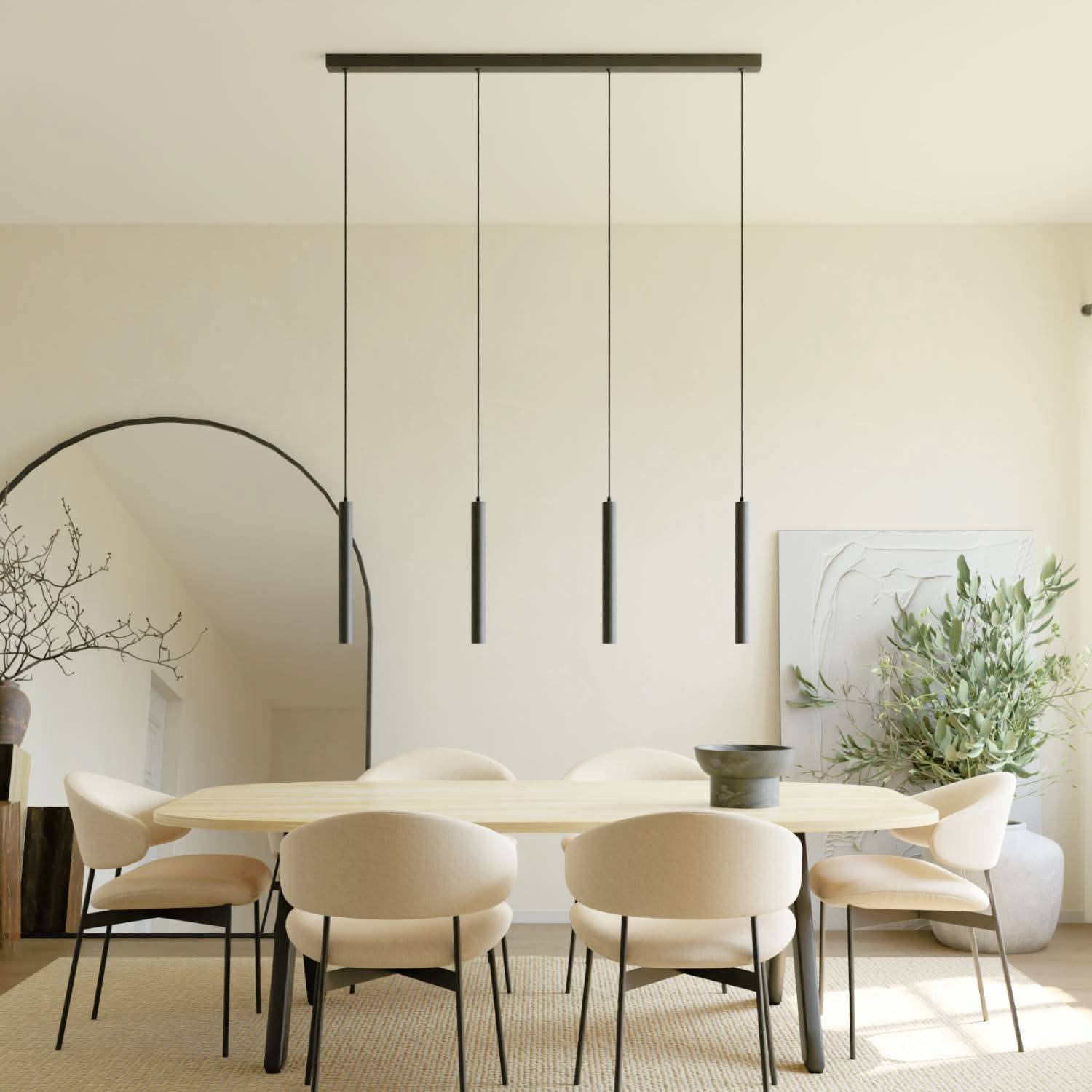 Elegante moderne Pendelleuchte