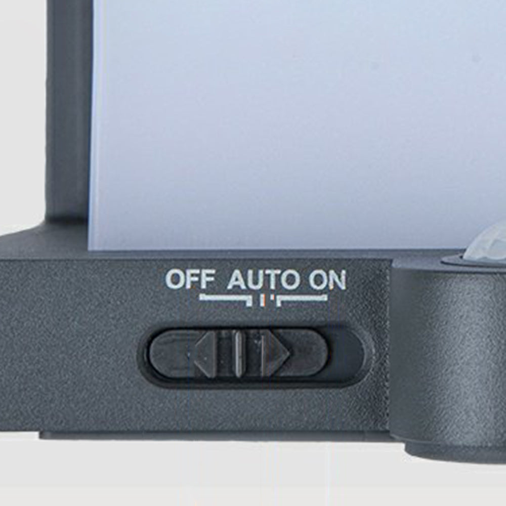 Luxuriöse rechteckige Solar-Wandleuchte