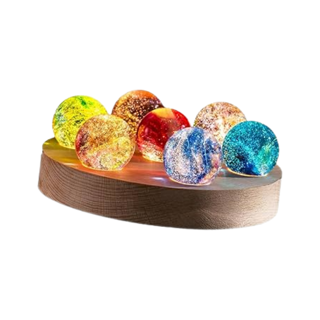 Glowlix Kristallgalaxie-Kugeln