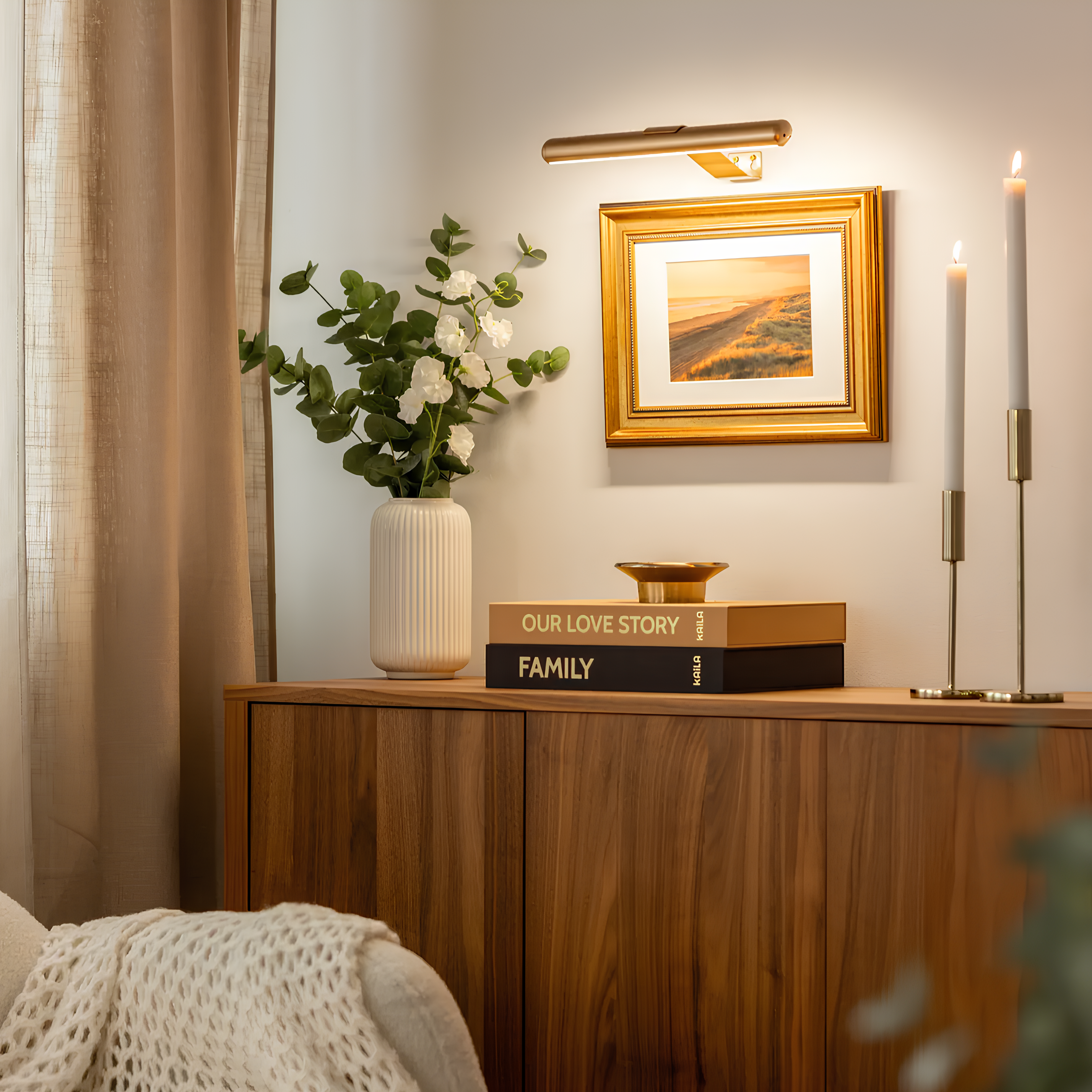 Kabellose LED Bilderleuchte