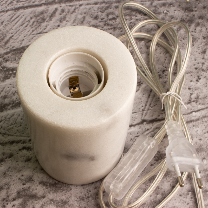 Elegante Marmor Tischlampe