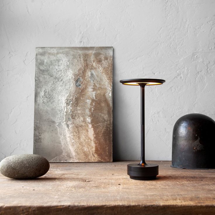 luxuriöse kabellose Tischleuchte