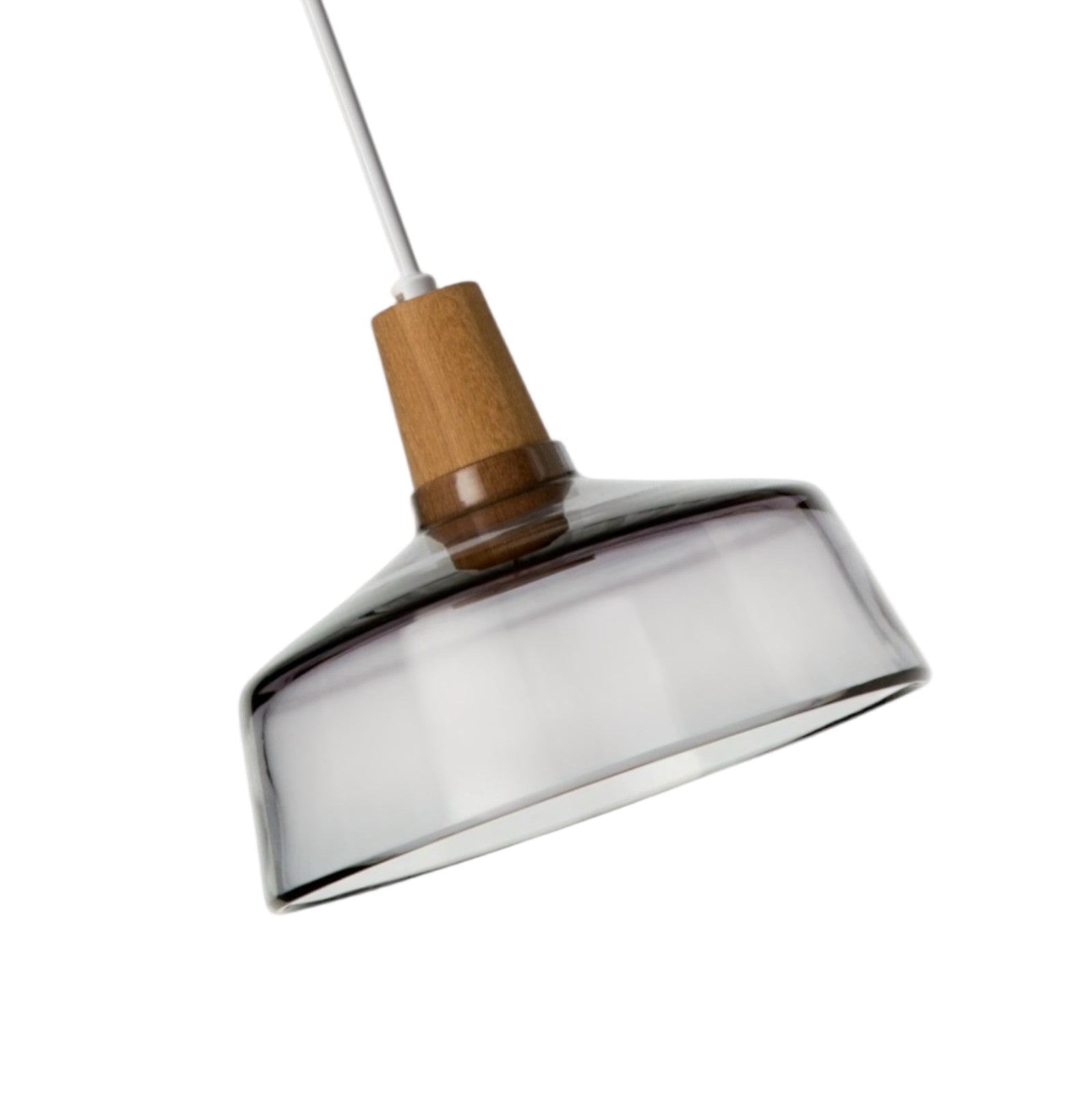Moderne Glas-Deckenlampe