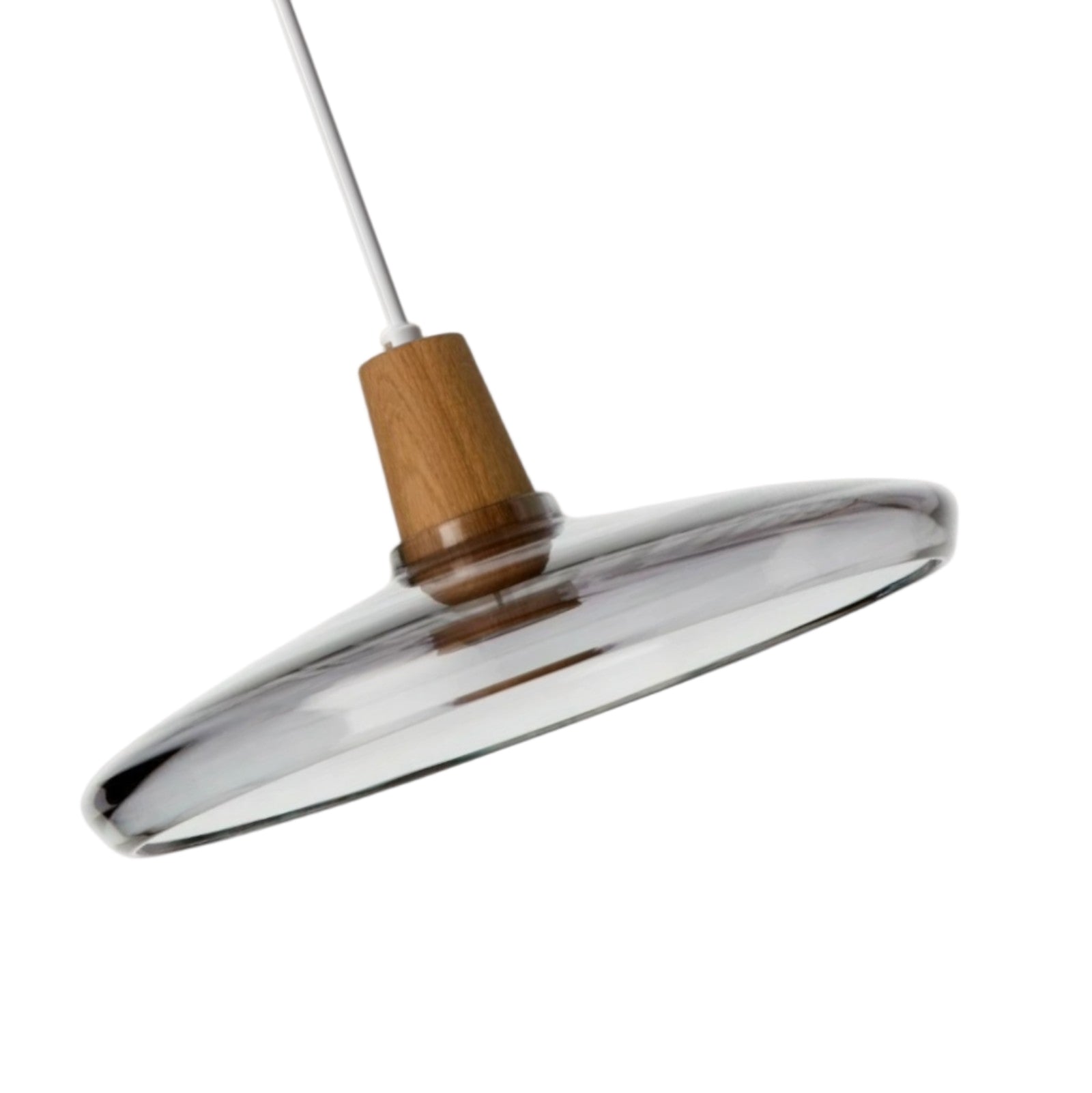 Moderne Glas-Deckenlampe