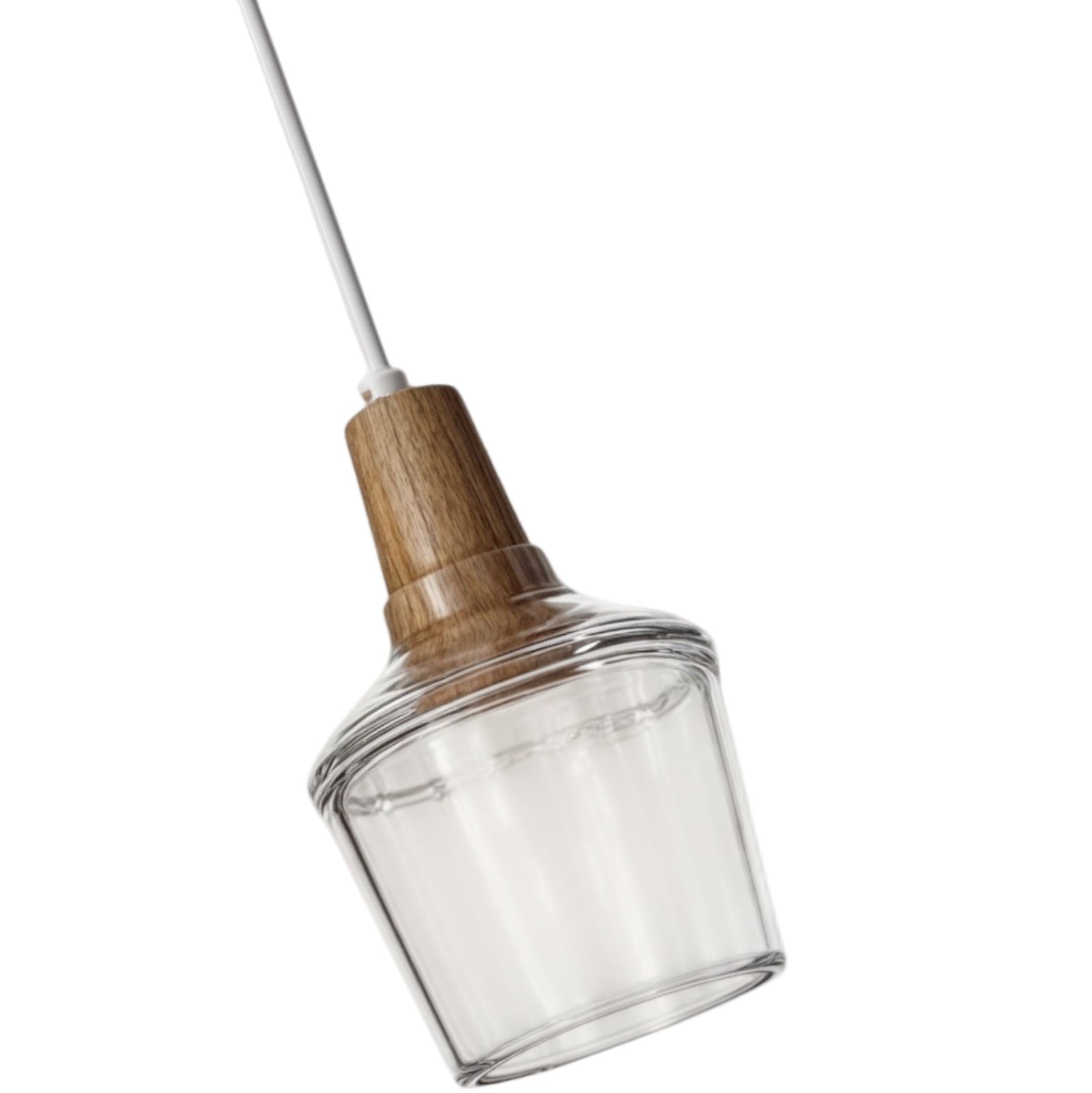 Moderne Glas-Deckenlampe