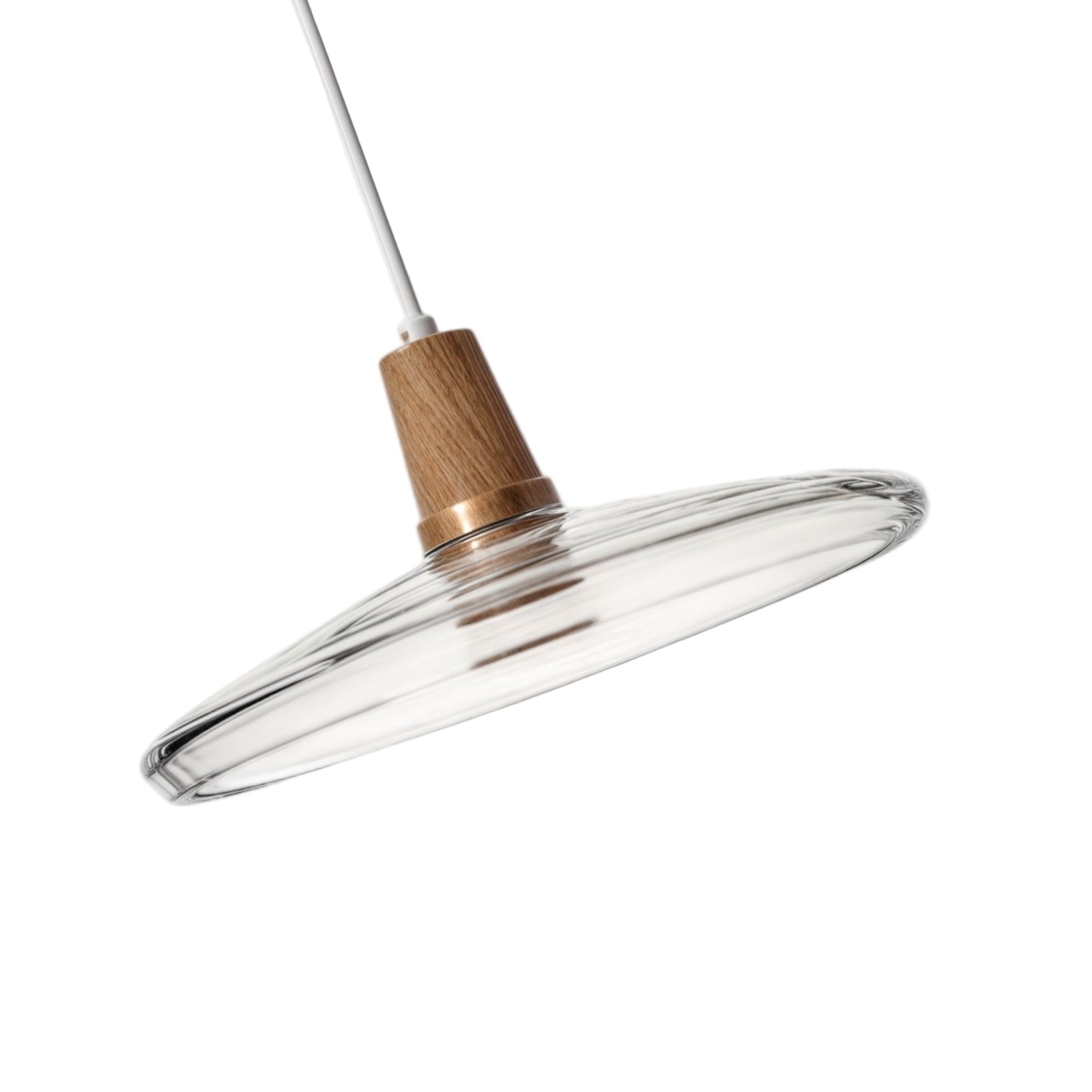 Moderne Glas-Deckenlampe