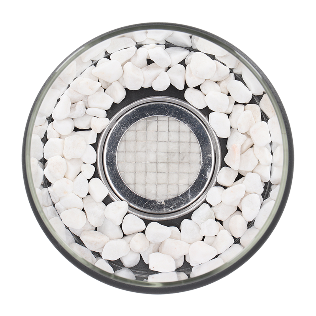 Luxuriöse runde Öllampe