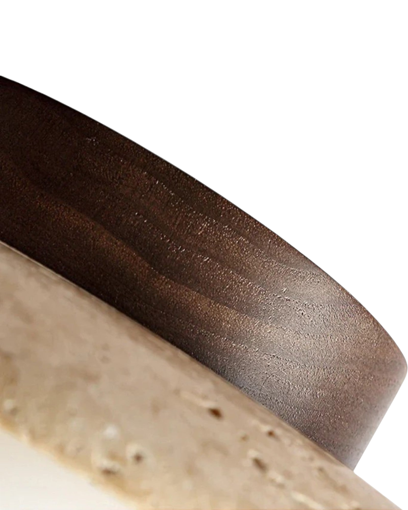 Stein-Deckenleuchte im japanischen Stil