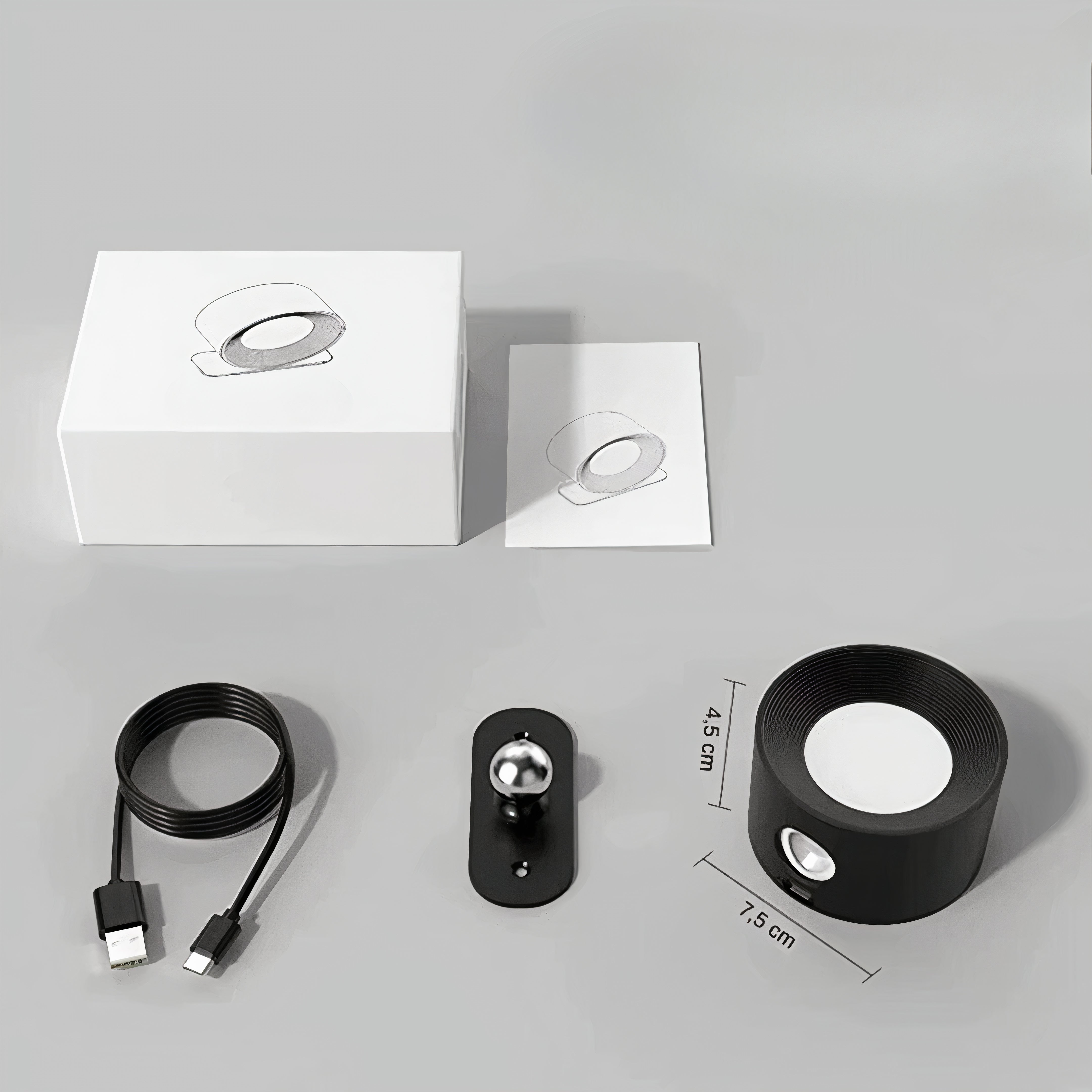 kabellose 360° Umkehrbare Wandlampe