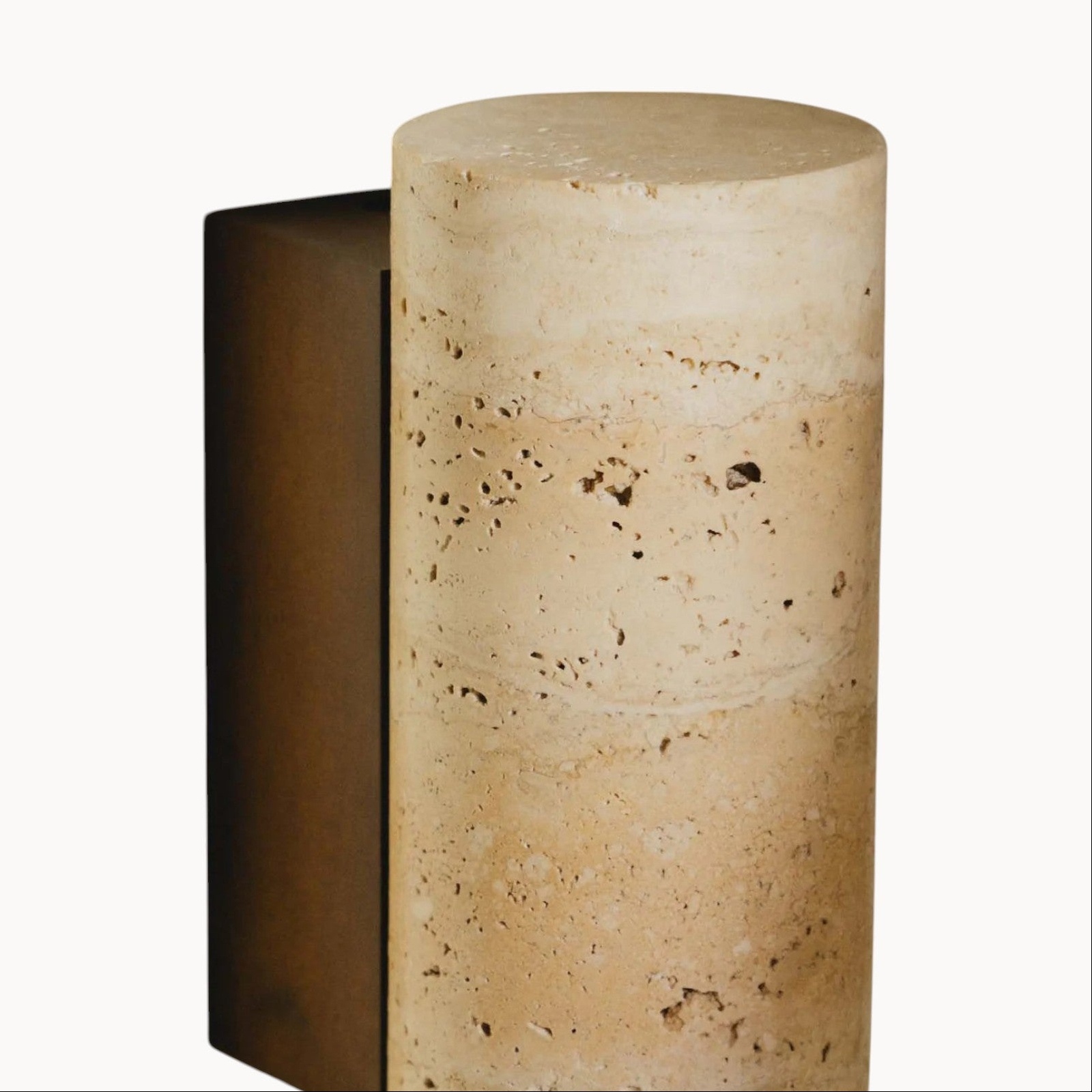 Luxuriöse Wandleuchte aus Naturstein mit Philips HUE