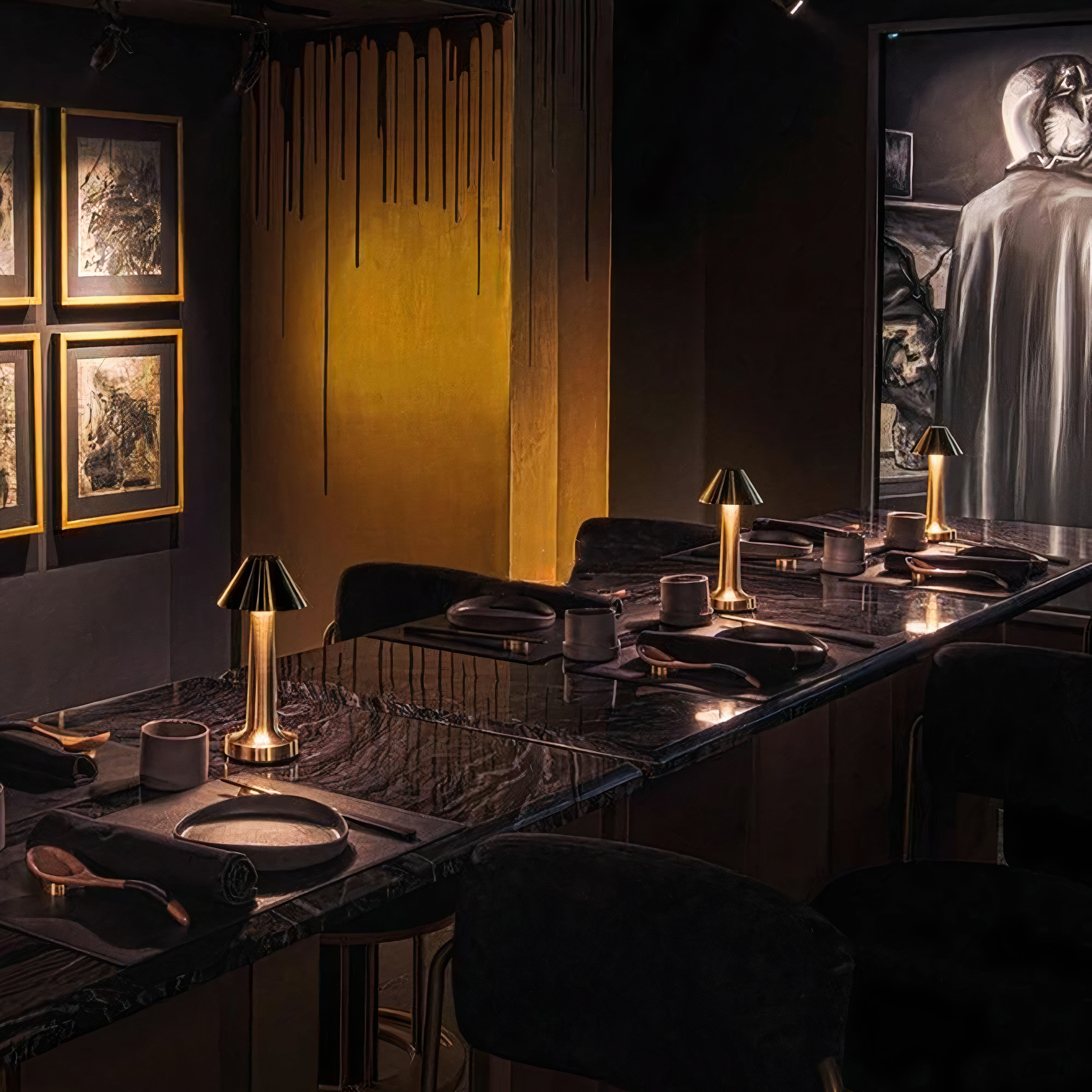 Elegante Dine Tischleuchte