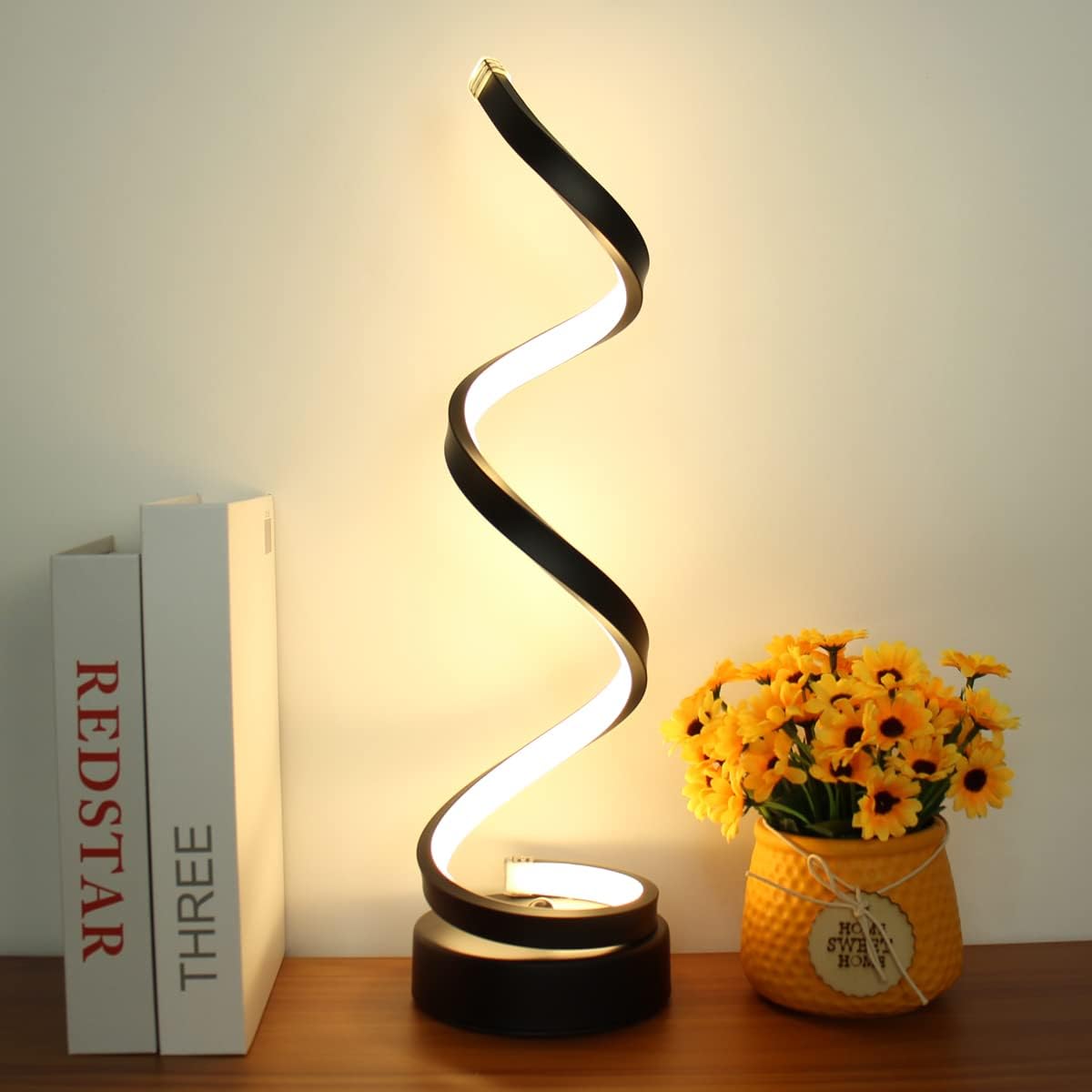 Spiral Tischlampe