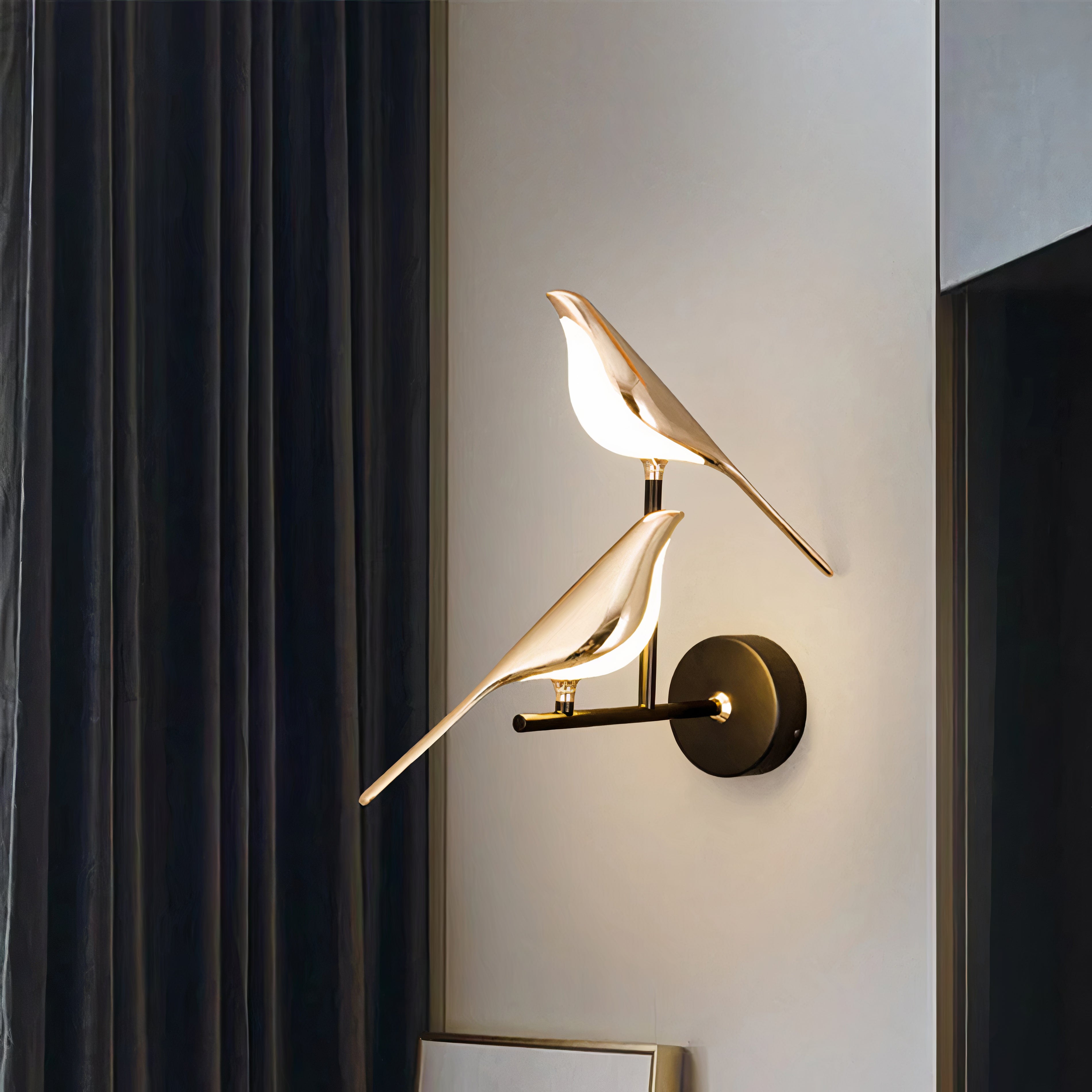 Furendi Vogeldesign Wandleuchte