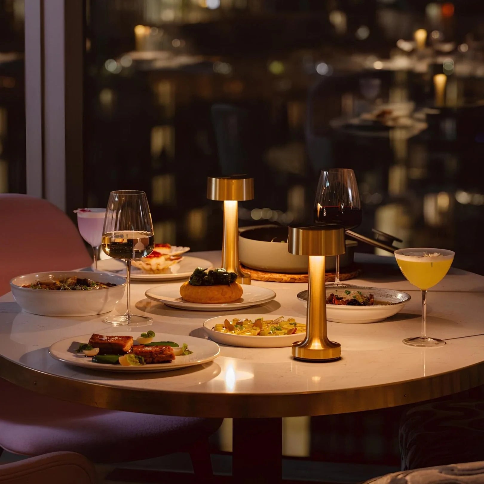 Elegante Dine Tischleuchte