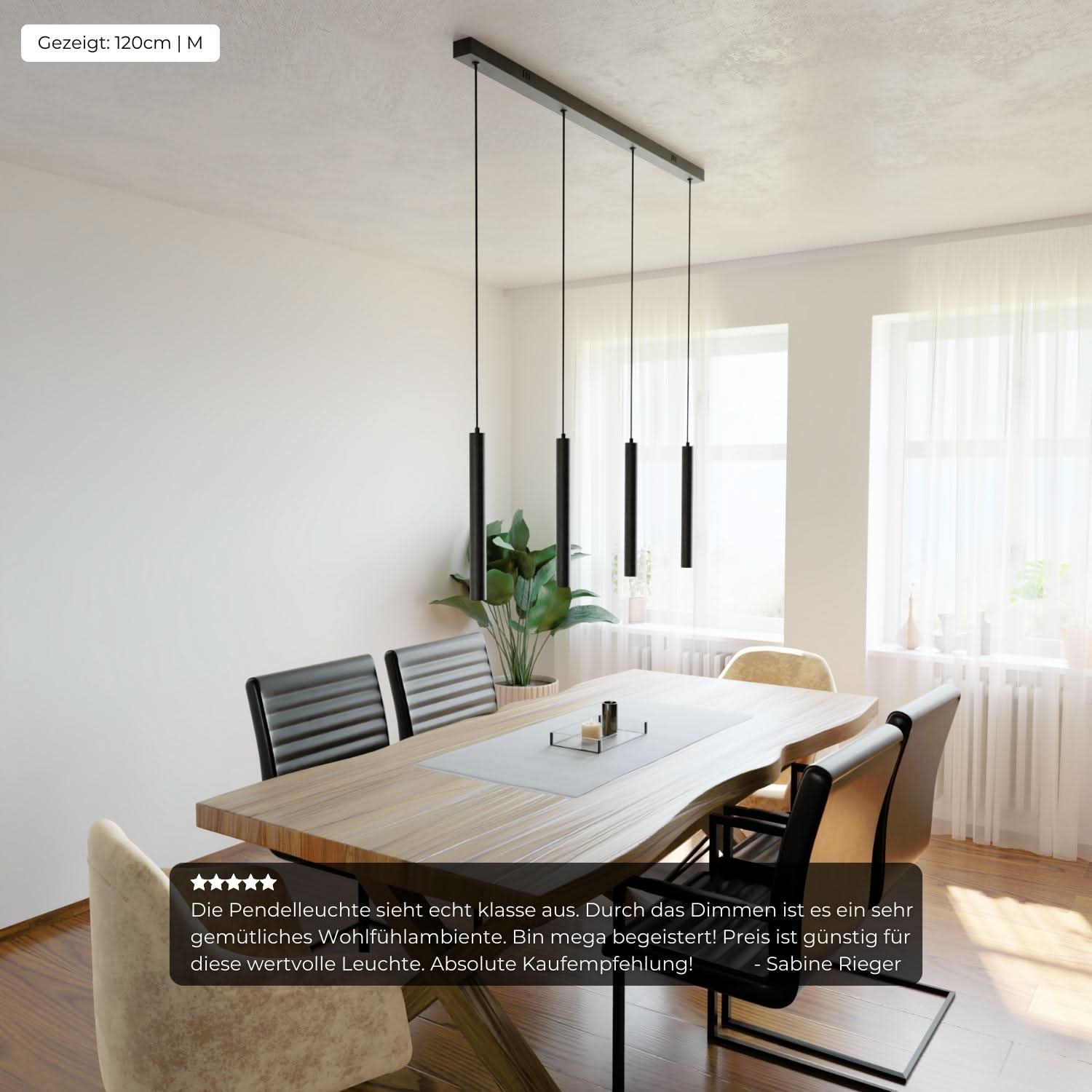 Elegante moderne Pendelleuchte