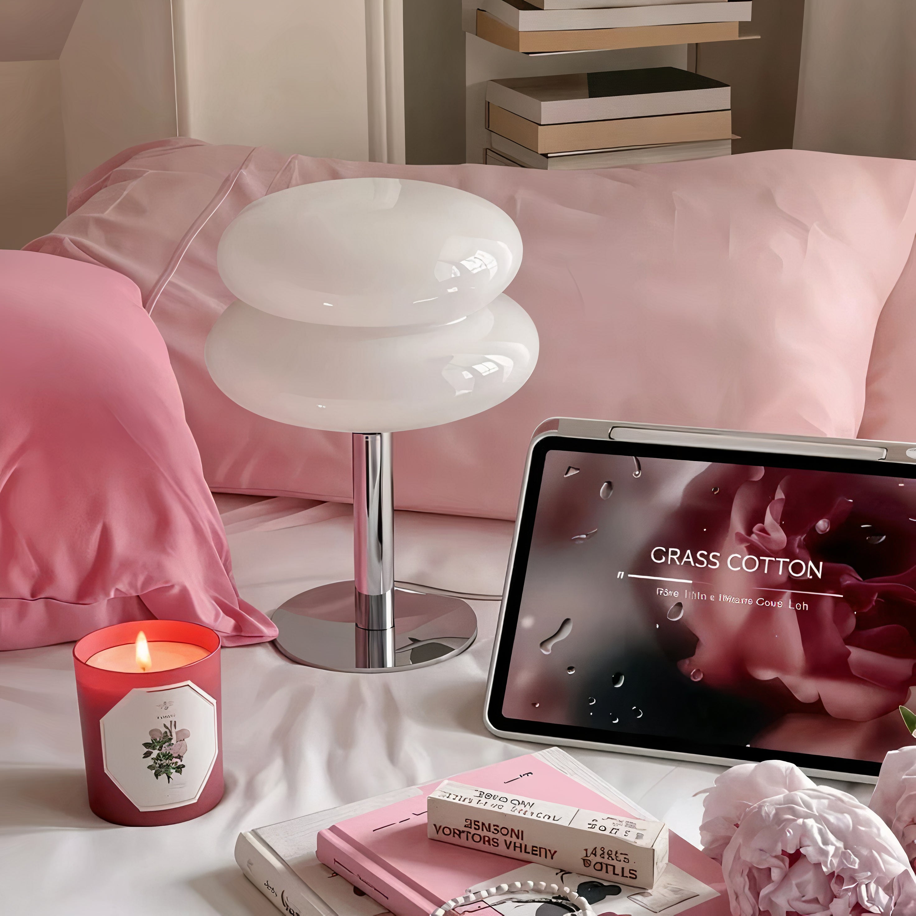 klassische Macaron Tischlampe