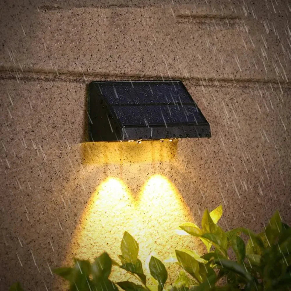 Wasserdichte Solar-Wandlampe