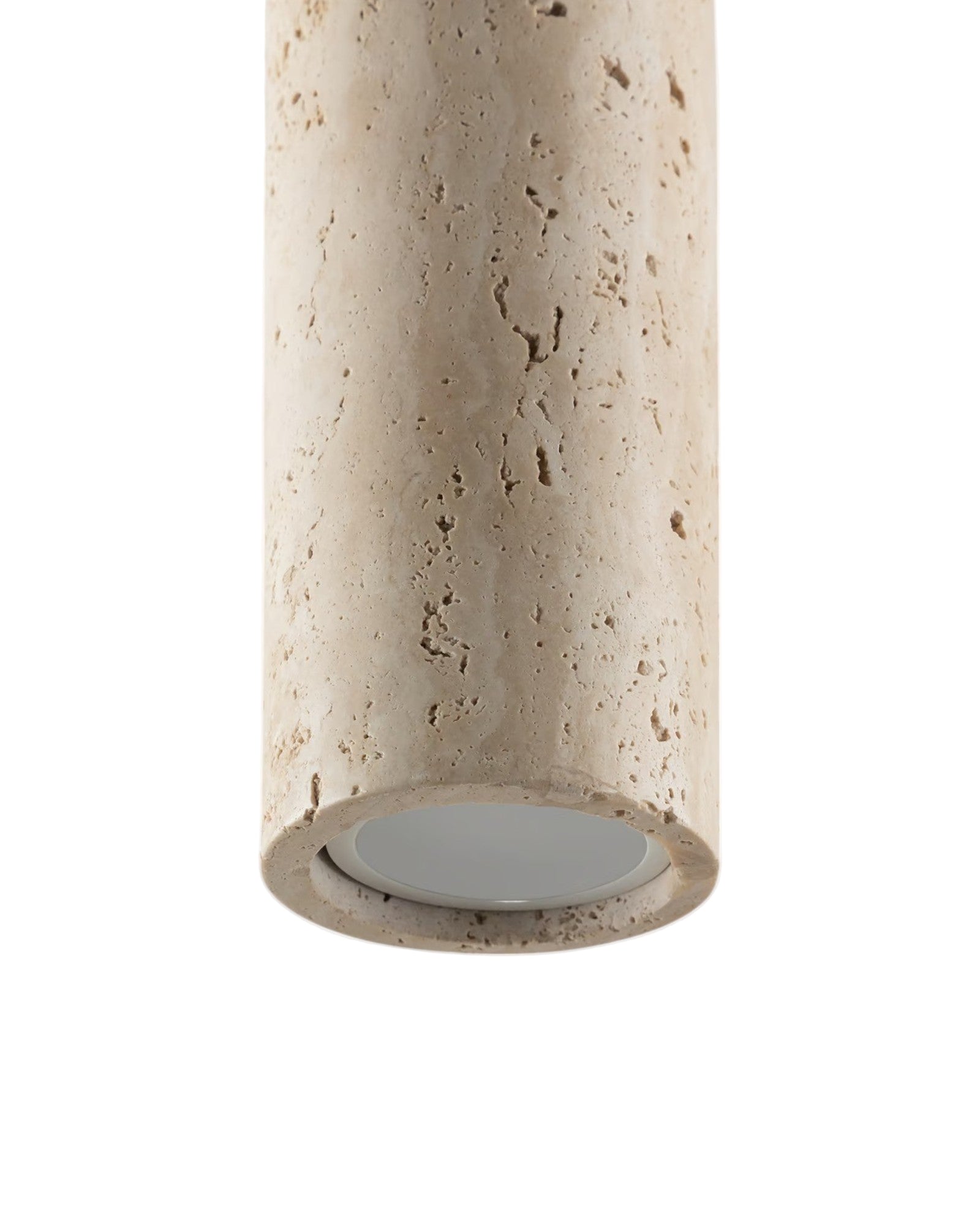 Stein-Pendelleuchte im japanischen Stil