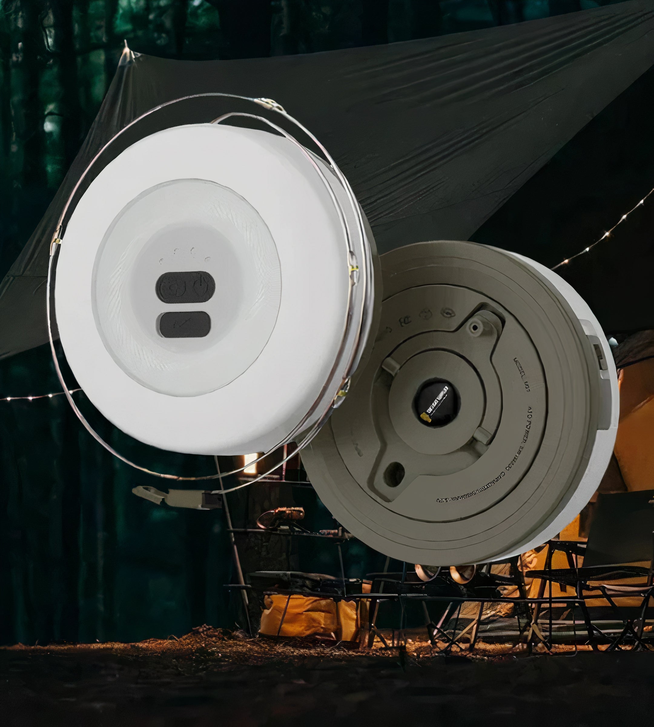 Aufrollbare Campinglampen