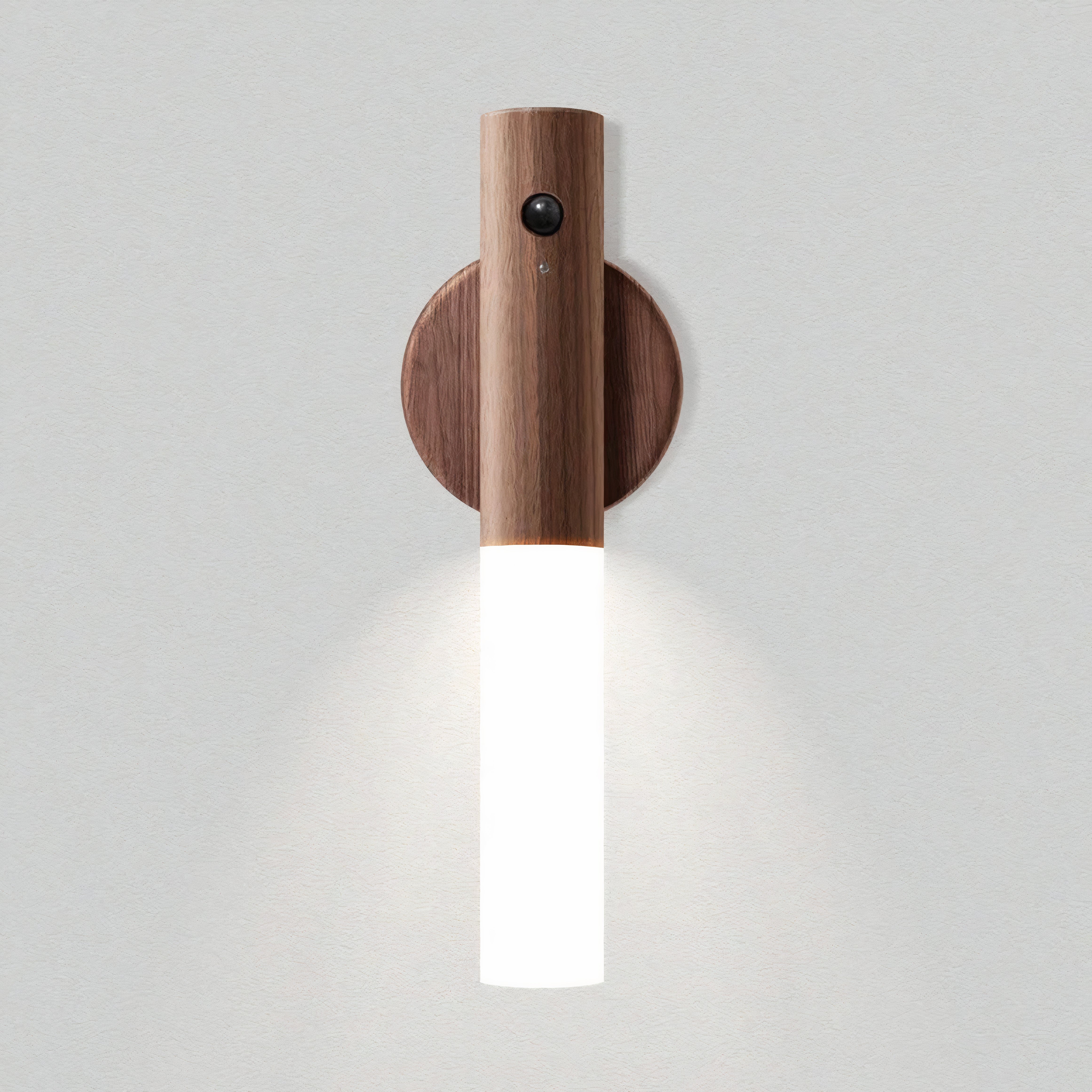 Kabellose Holz Nachttischlampe