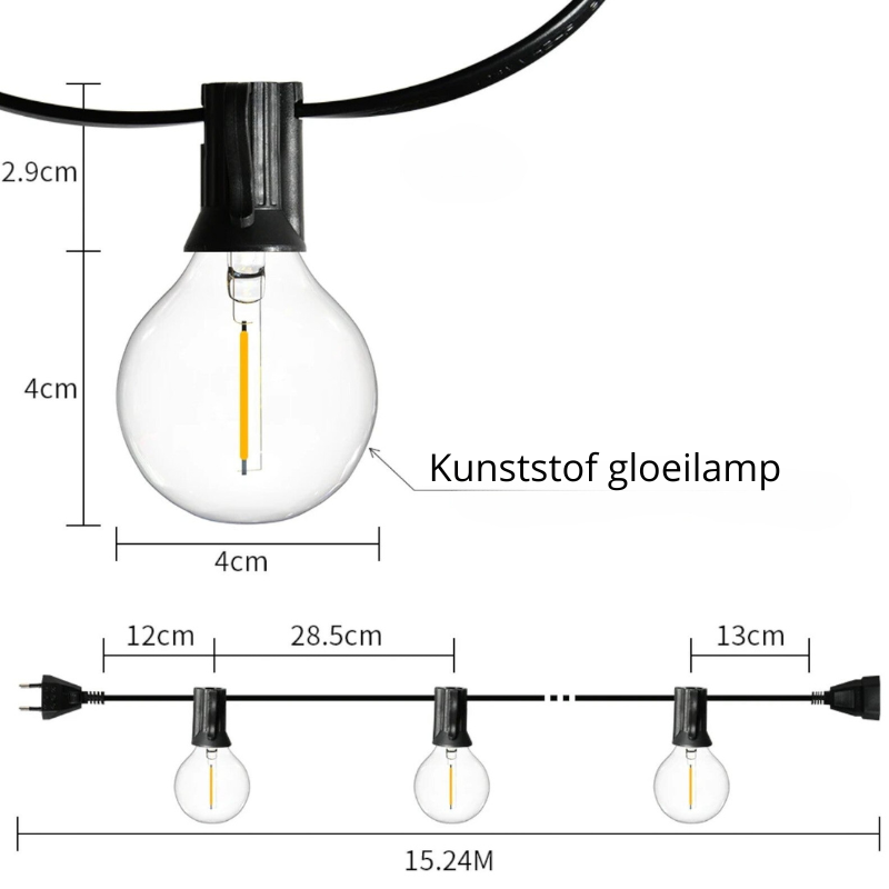 LED-Außenlichterkette