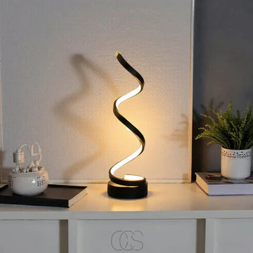 Spiral Tischlampe