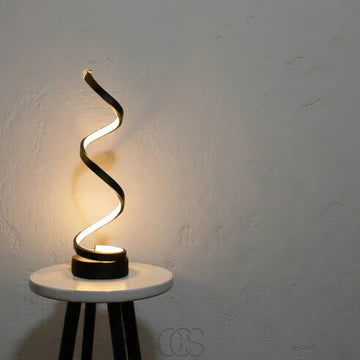 Spiral Tischlampe