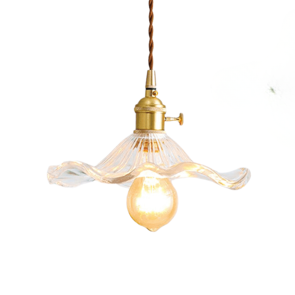 stilvolle Hibiskusblume Lampe