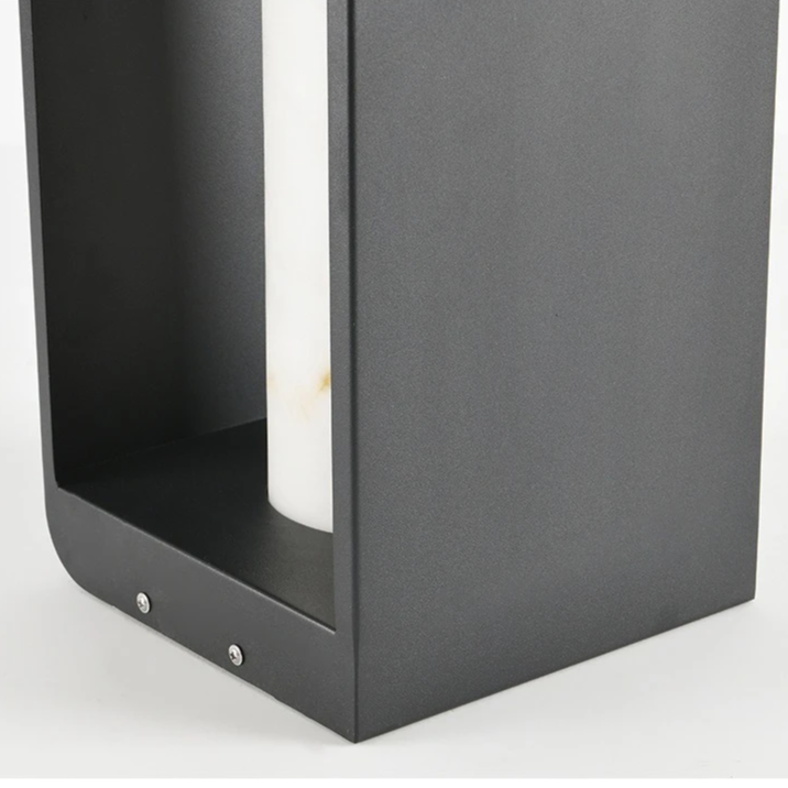 Luxuriöse moderne Solar-Außenlampe