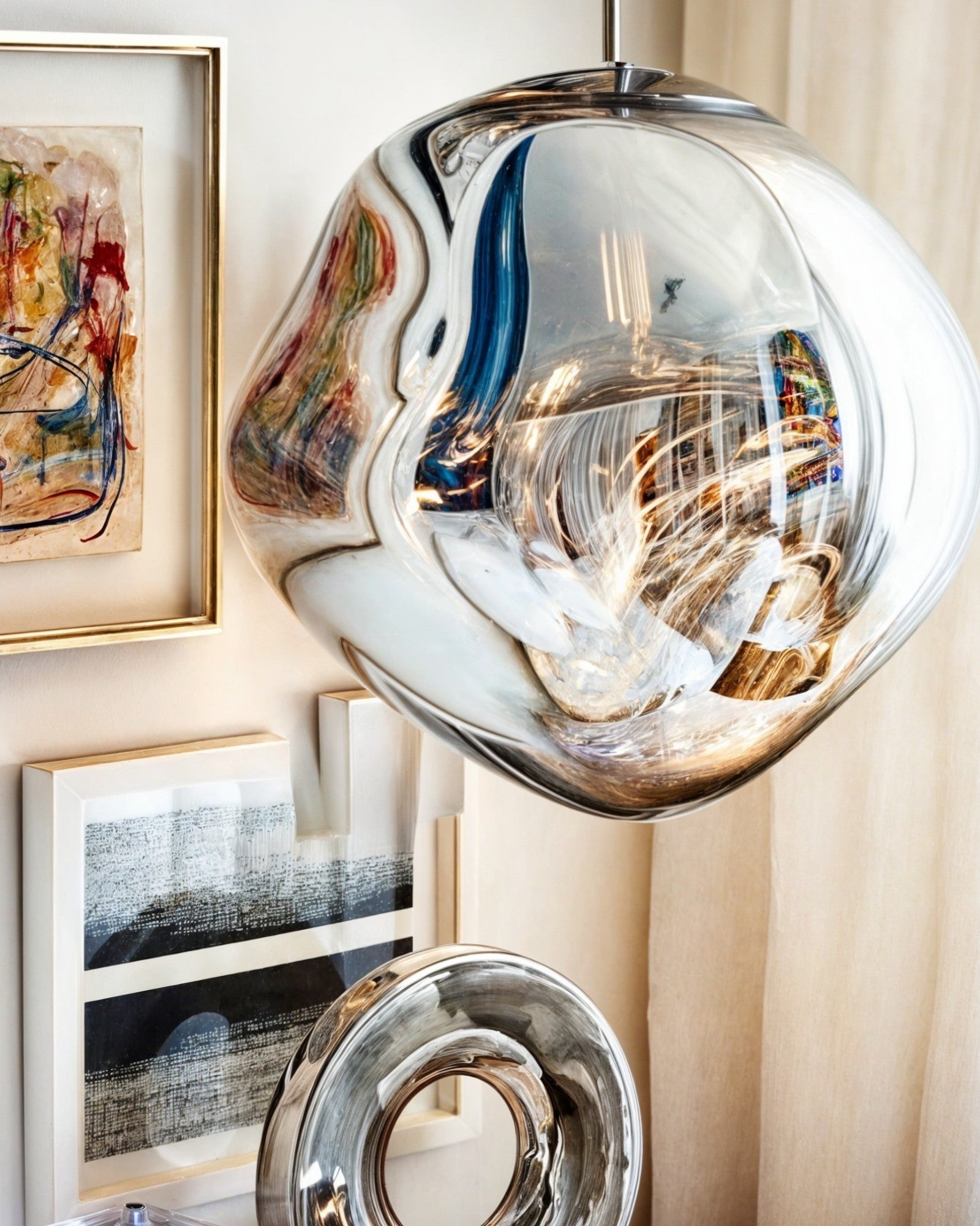 Moderne Acryl-Design-Pendellampe