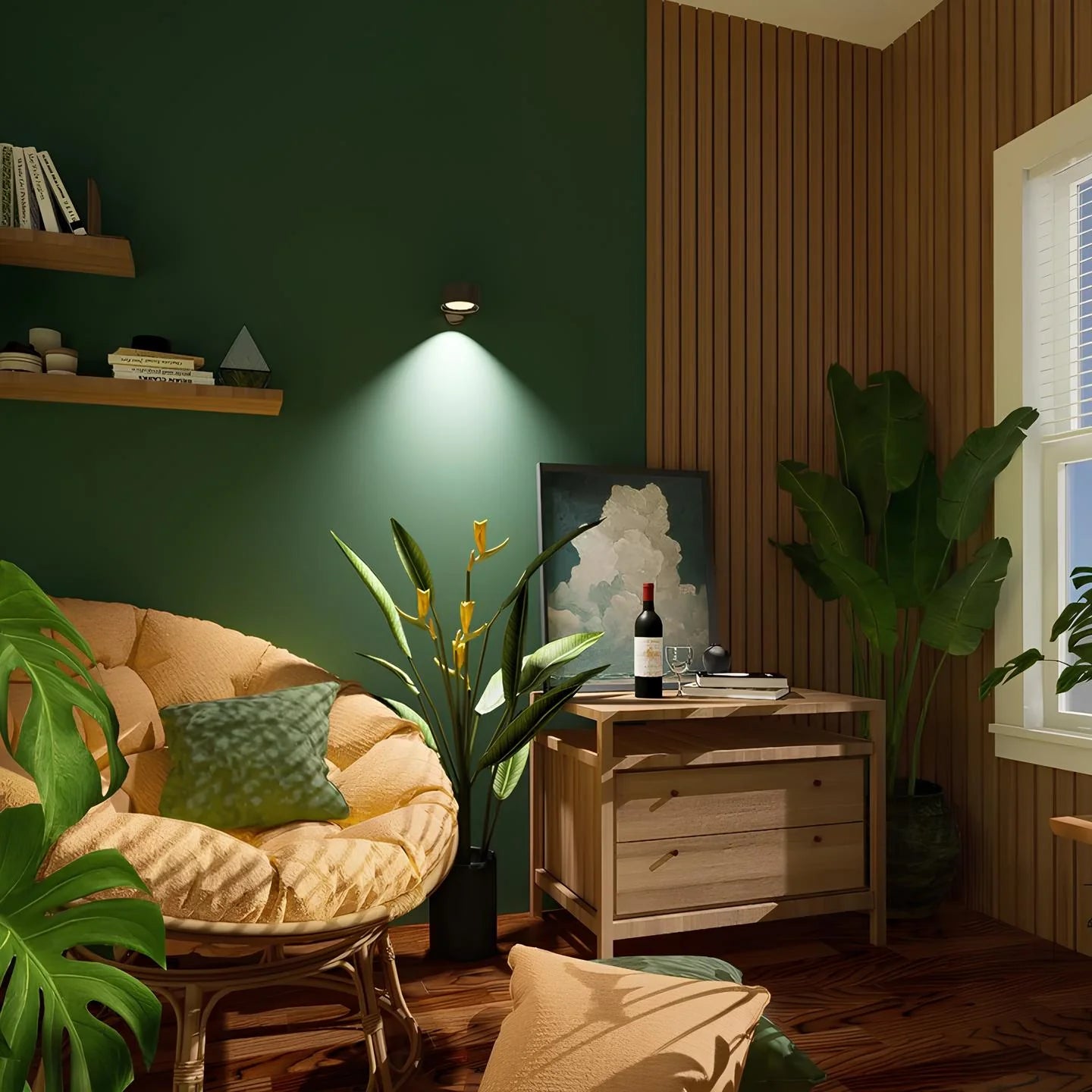 kabellose wiederaufladbare 360° | Wandleuchte