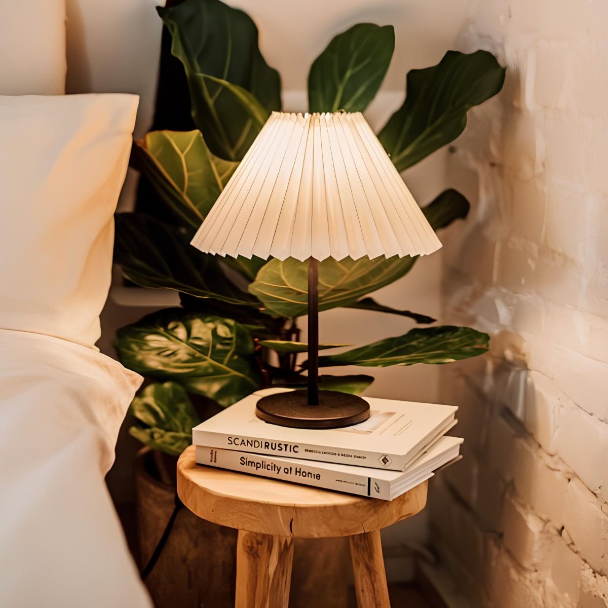 Stoff-Designlampe