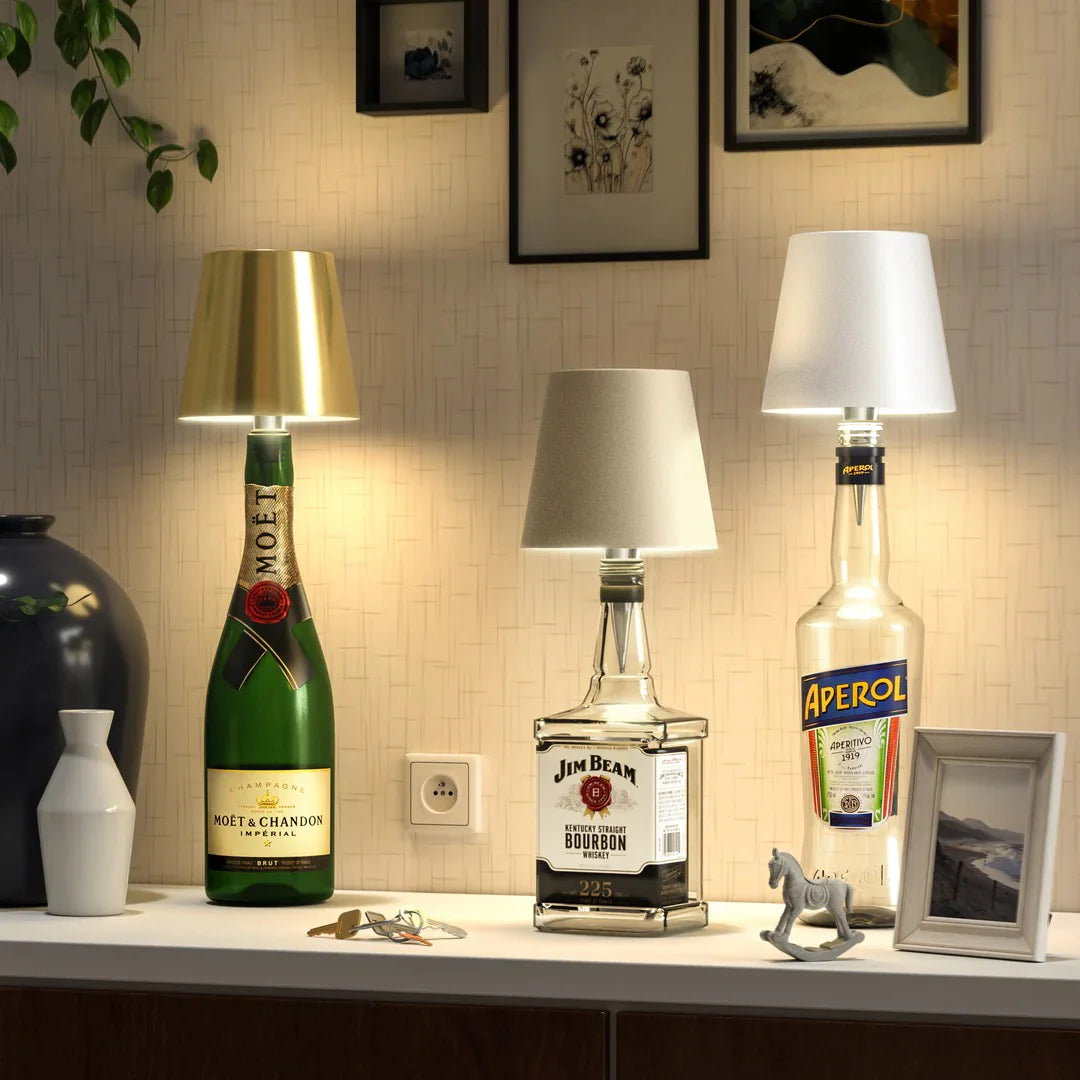 Kabellose Flasche Leuchte
