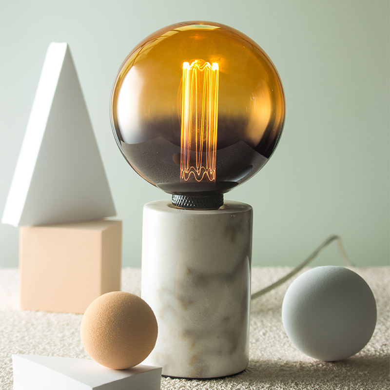 Elegante Marmor Tischlampe