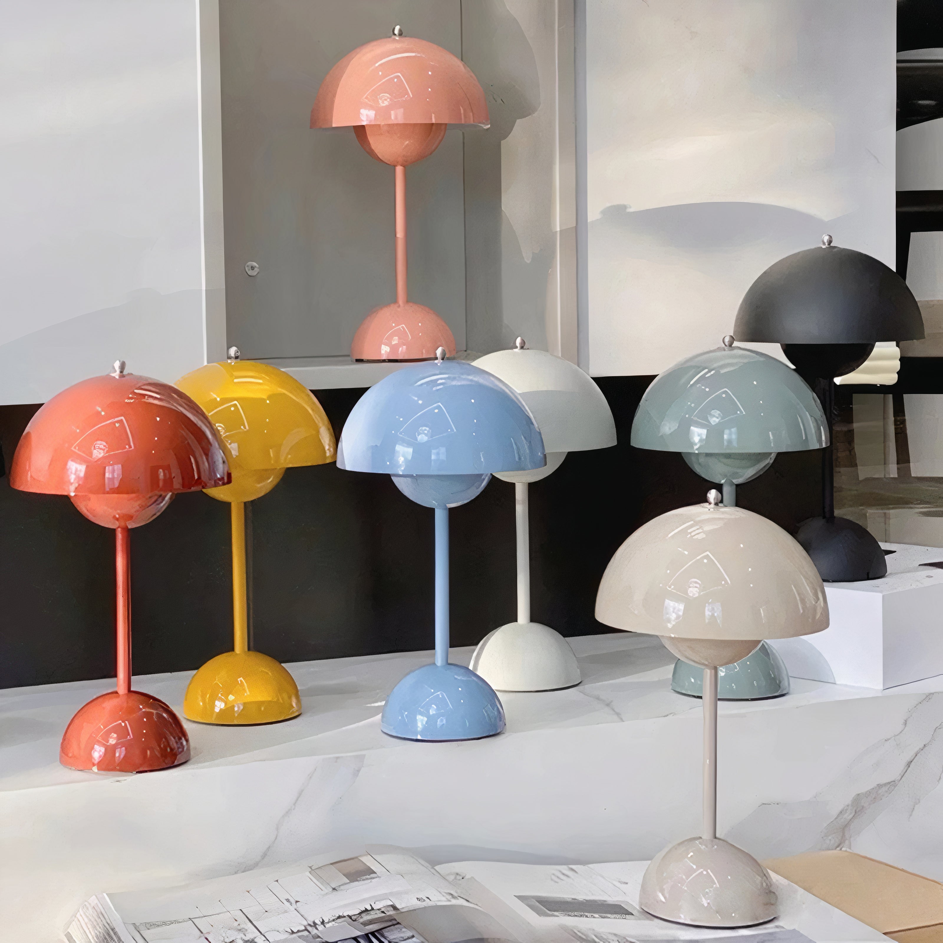 Skandinavische LED Tischlampe